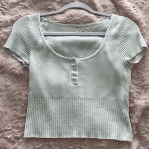 LA Hearts cropped t-shirt